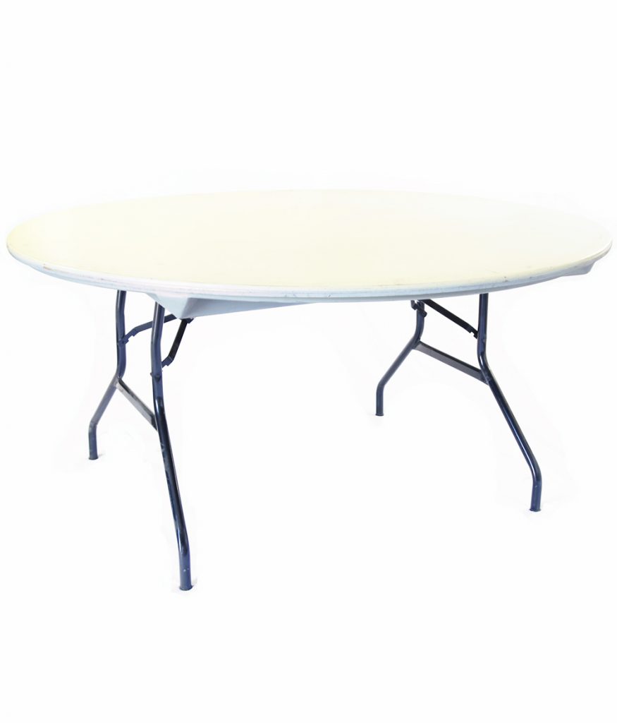 60_ Round Plastic Table