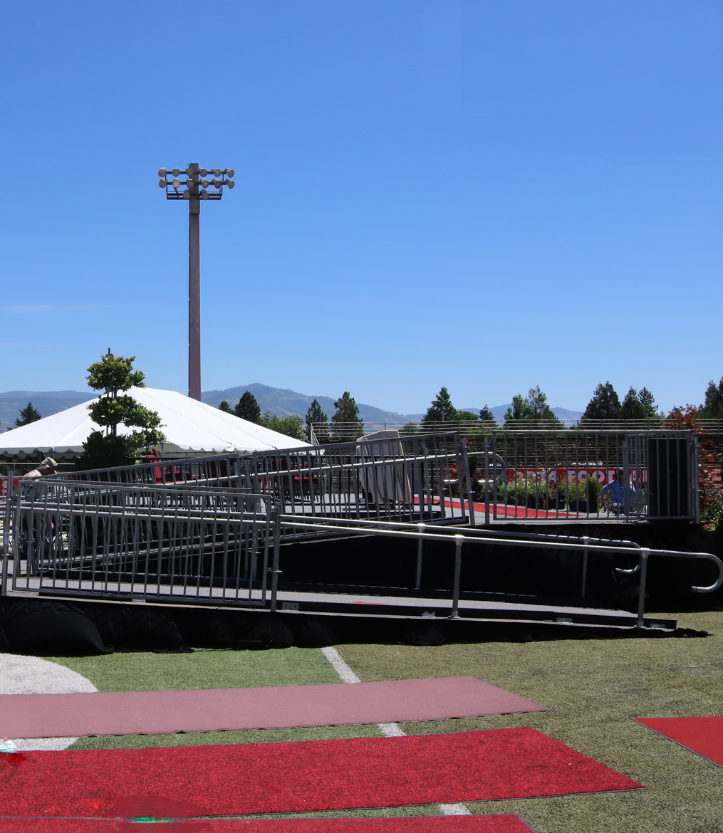Ada Event Ramp ADA Ramp - Noel Lesley Event Services
