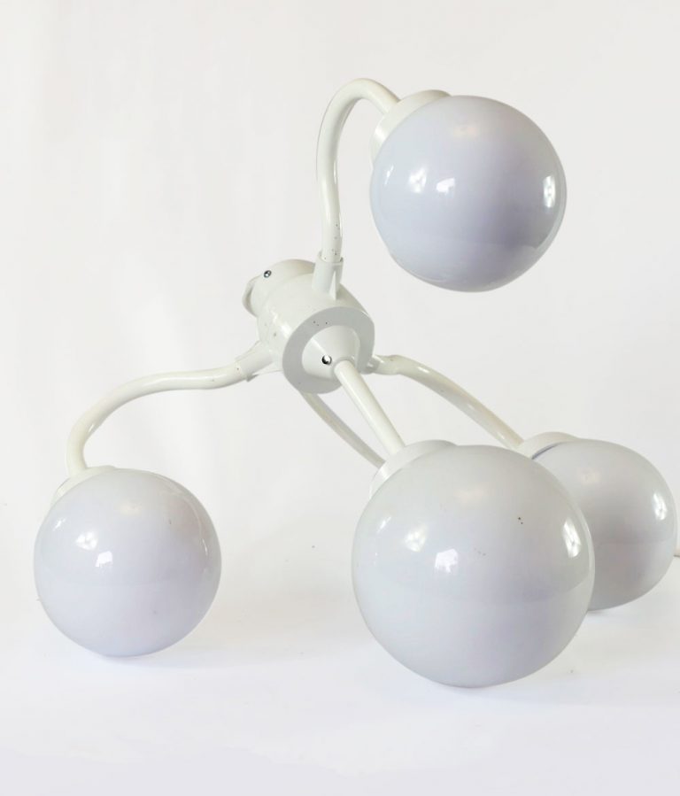 Outdoor 4Globe Hanging Chandelier Noel Lesley Event Services