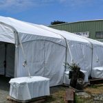Tent Sidewall Exterior Structure